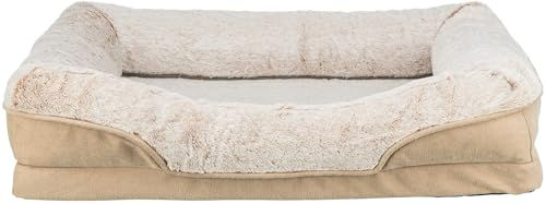 TRIXIE orthopädisches Hundebett Vital Lino beige – Bild 1 von 6