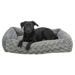 Produktbild von TRIXIE orthopädisches Hundebett Vital Loki 80 x 60 cm grau