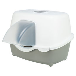 Produktbild von Trixie Outdoor Katzentoilette Davio Top salbei/weiß, Maße: 56 x 39 x 39 cm