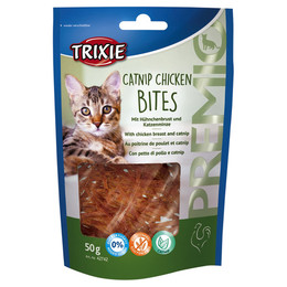 Produktbild von Trixie Premio Catnip Chicken Bites - 6 x 50 g