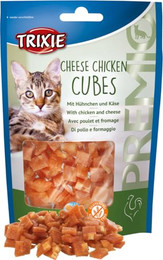 Produktbild von Trixie Premio Cheese Chicken Cubes - 6 x 50 g