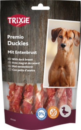 Produktbild von Trixie PREMIO Duckies Ente Hundesnack - 5 x 100 g