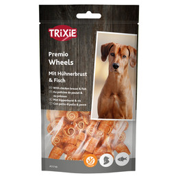 Produktbild von TRIXIE PREMIO Fish Chicken Wheels - 75 g