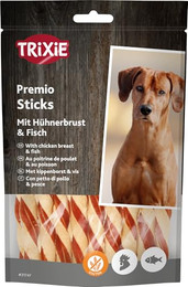 Produktbild von TRIXIE Premio Hunde-Chicken Sticks mit Huhn & Fisch - 6 x 80 g