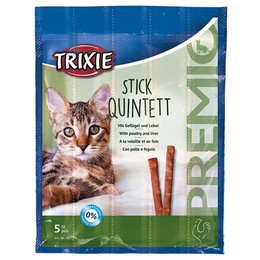 Produktbild von Trixie Premio Stick Quintett Geflügel/Leber - 5 x 5 g