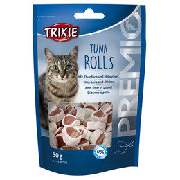 Produktbild von TRIXIE PREMIO Tuna Rolls mit Thunfisch und Huhn - 50 g