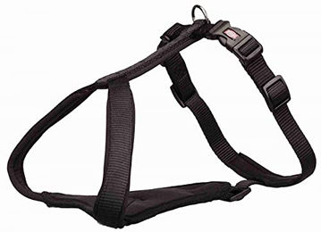 TRIXIE Premium Hunde-Geschirr Y-Form schwarz - 1 Stk. – Bild 1 von 3