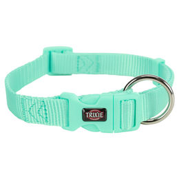 Produktbild von Trixie Premium Hundehalsband mint, Größe L-XL