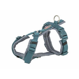 Trixie Premium Trekking Hundegeschirr petrol/blau-grau – Bild 1 von 4