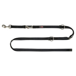 TRIXIE Premium V-Leine M L 3,00 m/20 mm schwarz - 3 m – Bild 1 von 3