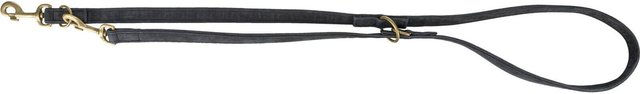 Produktbild von Trixie Pure Verlängerungsleine, Leder schwarz, Größe: S-M