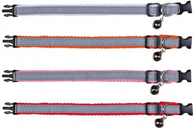 Produktbild von TRIXIE Reflektierendes Katzenhalsband mit Glocke