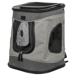 Produktbild von TRIXIE Rucksack Timon für Hunde bis 12 kg, schwarz/grau