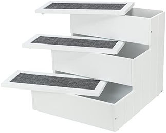 TRIXIE rutschfeste und gelenkschonende Treppe für Hunde und Katzen mit Stauraum – Bild 1 von 5