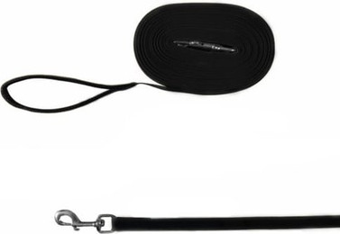 Produktbild von Trixie Schleppleine Baumwolle schwarz 10 m - 10 m