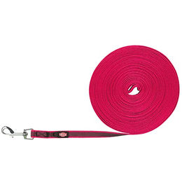 Trixie Schleppleine gummiert fuchsia 15 m x 15 mm - 15 m – Bild 1 von 2