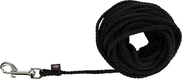 Produktbild von Trixie Schleppleine rund schwarz Größe S–M 5 m 5 mm - 5 m