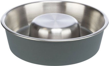 Produktbild von TRIXIE Slow Feeding Edelstahlnapf - 1 l