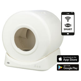 Produktbild von Trixie Smarte Katzentoilette weiß