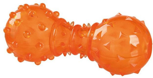 Produktbild von TRIXIE Snack-Hantel aus TPR für Hunde 12 cm - 12 cm