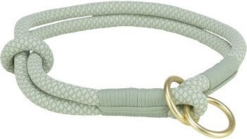 Trixie Soft Rope Hundehalsband mit Halbdrosselung Salbei Grün/Mint – Bild 1 von 5