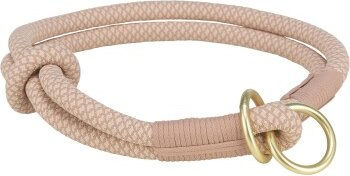 TRIXIE Soft Rope Zug-Stopp Halsband L-XL 55 cm rosa – Bild 1 von 5