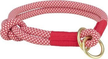 Trixie Soft Rope Zug-Stopp-Halsband rot S - 35 cm – Bild 1 von 2