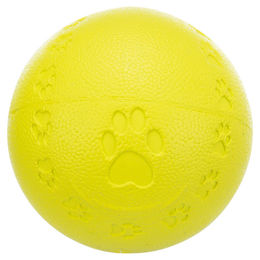TRIXIE Spielball mit Pfotenabdruck und Quietscher – Bild 1 von 2