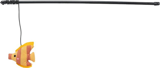 Produktbild von TRIXIE Spielstab mit Fisch - 46 cm