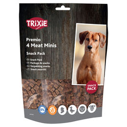 TRIXIE Superfoods Snack Pack mit Huhn, Ente, Rind und Lamm - 4 x 100 g – Bild 1 von 6