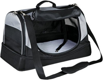 Produktbild von Trixie Tasche Holly Reisebett und Tragetasche schwarz/grau