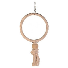 Produktbild von Trixie Tau-Ring mit Holzblock