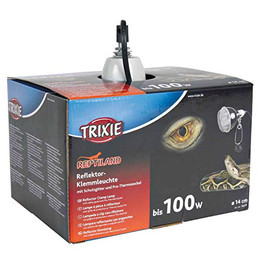 Produktbild von TRIXIE Terrarien-Klemmlampe mit UV-B-Reflektor und Schutzgitter - 1 Stk.