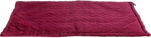 Produktbild von TRIXIE Tierdecke Xmas Weihnachts Matte Tiermatte Natalya Maße: 90 × 60 cm bordeaux