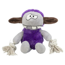 TRIXIE Tierkuscheltier Hundespielzeug Monster lila – Bild 1 von 3