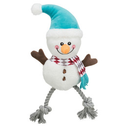 Produktbild von TRIXIE Tierkuscheltier Schneemann mit Stimme - 1 Stk.