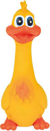 TRIXIE Tierquietschie Ente mit Original-Tierstimme aus Latex 18 cm - 1 Stk. – Bild 1 von 5