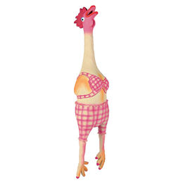 TRIXIE Tierquietschie Henne Latex mit Original-Tierstimme - 1 Stk. – Bild 1 von 5