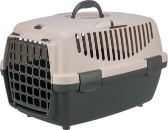 Produktbild von Trixie Transportbox Capri 1 XS dunkelgrau/blush