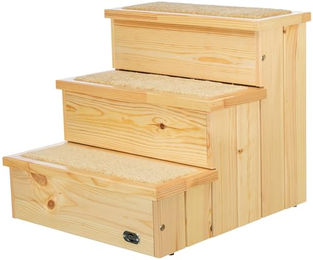 TRIXIE Treppe Petstair 40x45x38cm natur für Hunde und Katzen – Bild 1 von 9