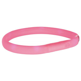 Produktbild von Trixie USB Flash Leuchtband pink XS-S
