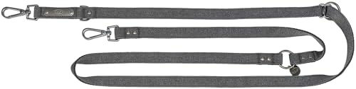 TRIXIE V-Leine CityStyle verstellbare Hundeleine für kleine Hunde aus Canvas & Gurtband - 2 m – Bild 1 von 3