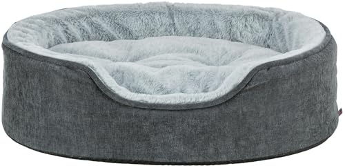 Trixie Vital Bett Lino Soft grau/hellgrau für Hunde, Maße: 60 x 45 cm – Bild 1 von 6