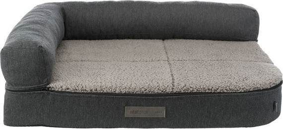 Produktbild von Trixie Vital Sofa Bendson orthopädisches Hundesofa dunkelgrau/hellgrau