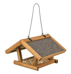 Produktbild von Trixie Vogelfutterhaus zum Aufhängen braun