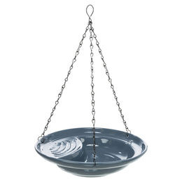 Produktbild von TRIXIE Vogeltränke Outdoor hängend aus Keramik blau - 530 ml