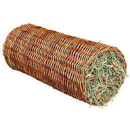 Produktbild von TRIXIE Weidentunnel mit Heu und Karotte - 110 g