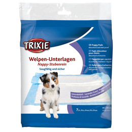 Produktbild von TRIXIE Welpen-Unterlage Nappy-Stubenrein mit Lavendelduft - 7 x 40 cm