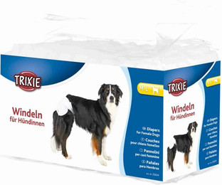 Produktbild von Trixie Windeln für Hündinnen Größe M-L