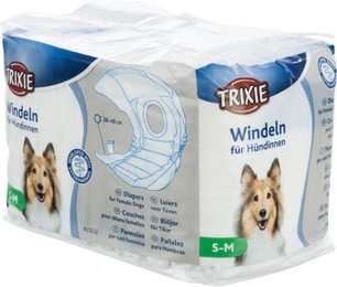 Produktbild von TRIXIE Windeln für Hündinnen S-M